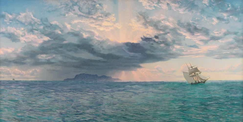 The South Bishop Rock, Anticipations of a Wild Night, 1872